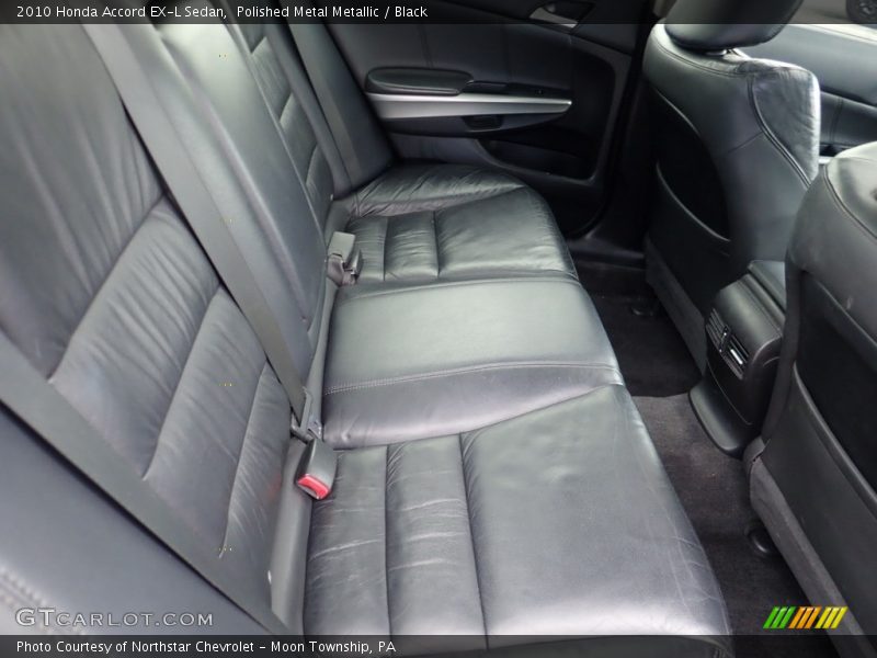 Polished Metal Metallic / Black 2010 Honda Accord EX-L Sedan