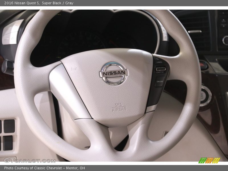 2016 Quest S Steering Wheel