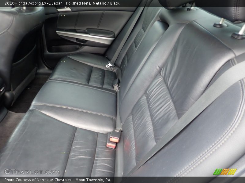 Polished Metal Metallic / Black 2010 Honda Accord EX-L Sedan