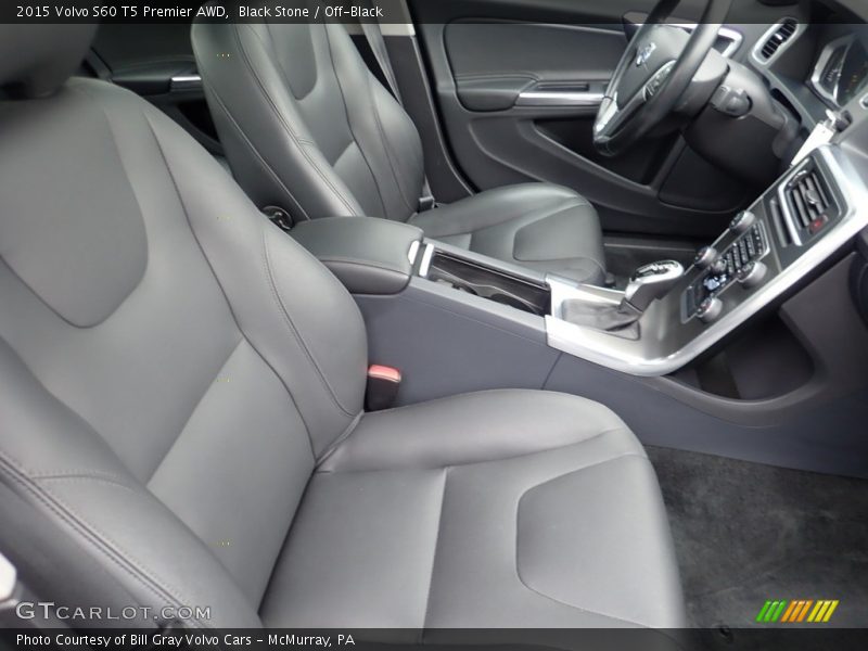Front Seat of 2015 S60 T5 Premier AWD