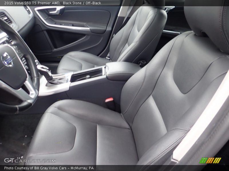 Front Seat of 2015 S60 T5 Premier AWD