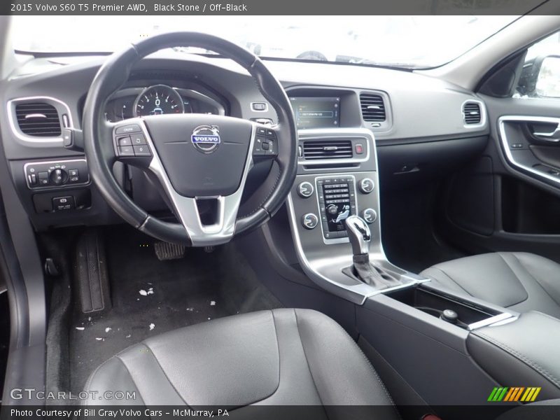 Off-Black Interior - 2015 S60 T5 Premier AWD 