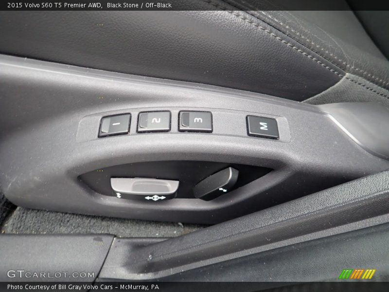 Front Seat of 2015 S60 T5 Premier AWD