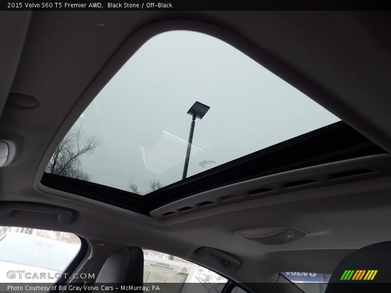 Sunroof of 2015 S60 T5 Premier AWD