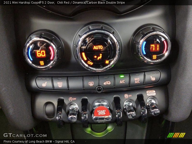 Controls of 2021 Hardtop Cooper S 2 Door