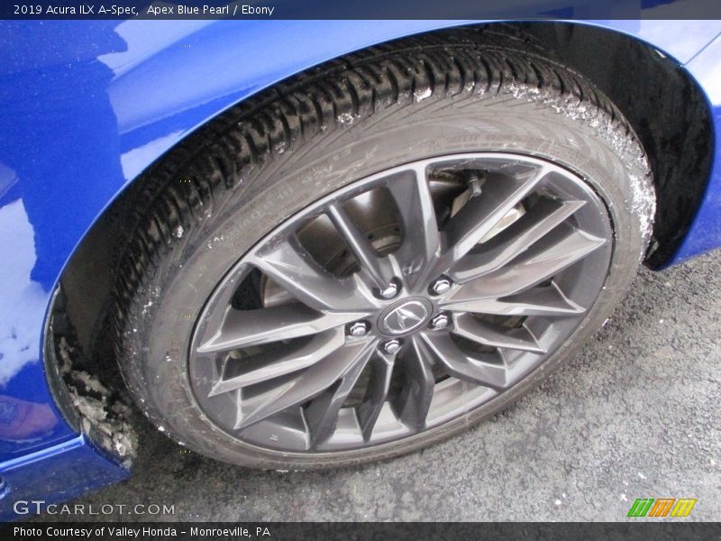 Apex Blue Pearl / Ebony 2019 Acura ILX A-Spec
