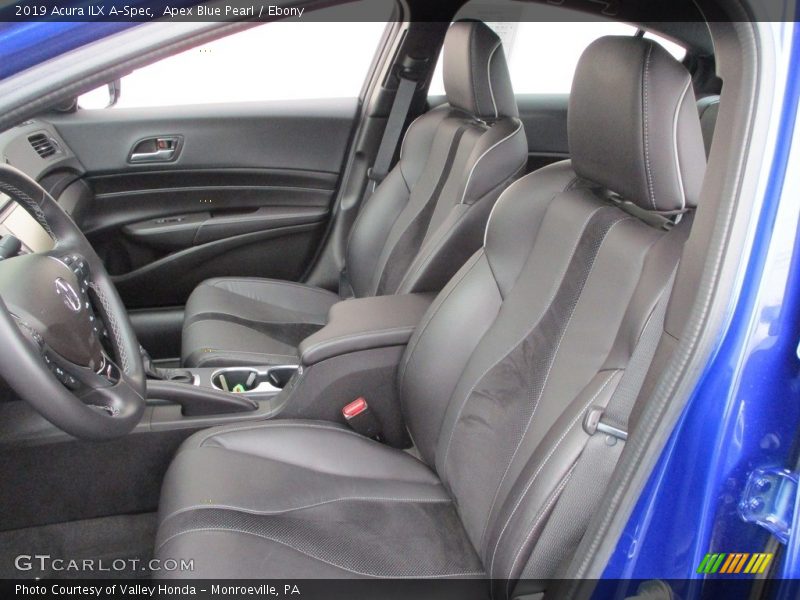 Apex Blue Pearl / Ebony 2019 Acura ILX A-Spec