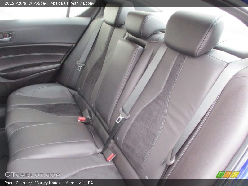 Apex Blue Pearl / Ebony 2019 Acura ILX A-Spec