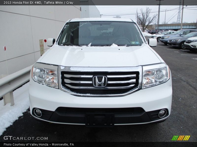 Taffeta White / Gray 2013 Honda Pilot EX 4WD