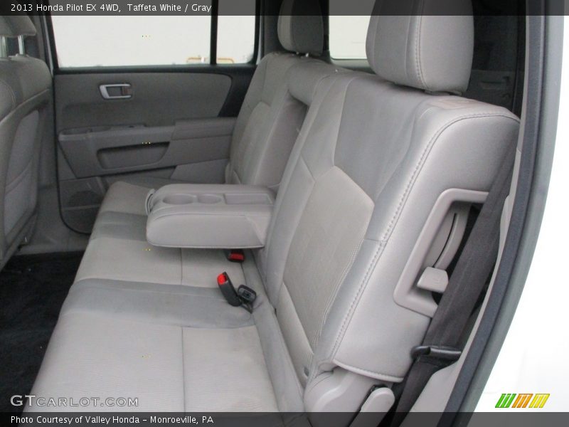 Taffeta White / Gray 2013 Honda Pilot EX 4WD