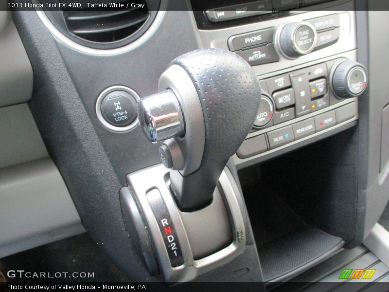 Taffeta White / Gray 2013 Honda Pilot EX 4WD