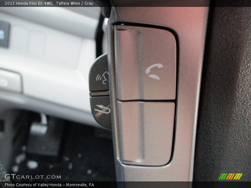Taffeta White / Gray 2013 Honda Pilot EX 4WD