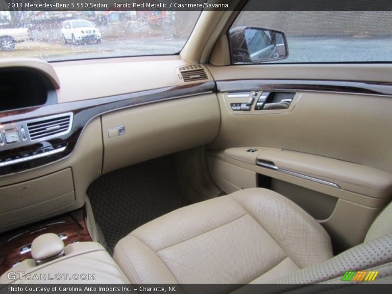 Barolo Red Metallic / Cashmere/Savanna 2013 Mercedes-Benz S 550 Sedan