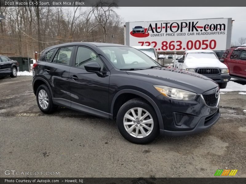 Black Mica / Black 2013 Mazda CX-5 Sport