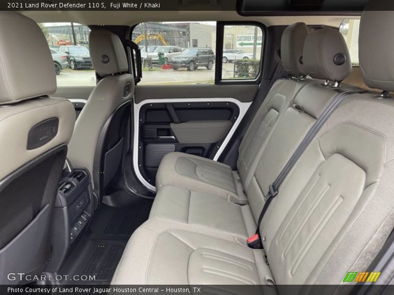 Fuji White / Khaki 2021 Land Rover Defender 110 S