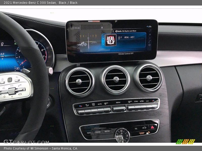 Black / Black 2021 Mercedes-Benz C 300 Sedan