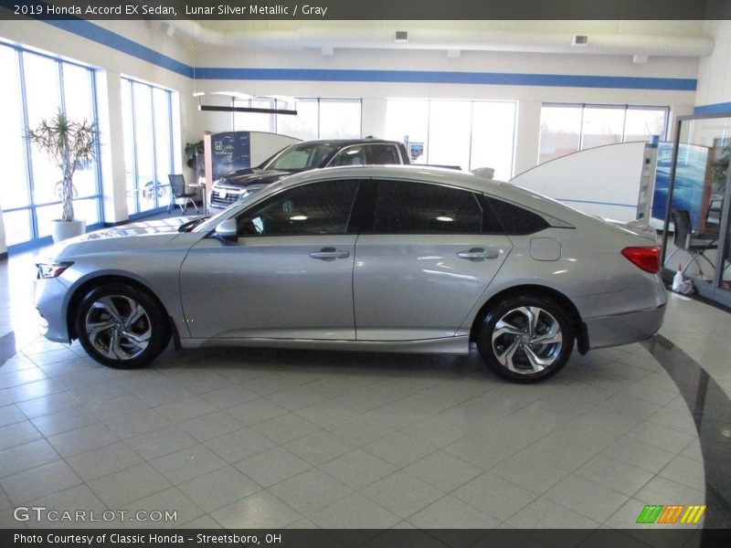 Lunar Silver Metallic / Gray 2019 Honda Accord EX Sedan