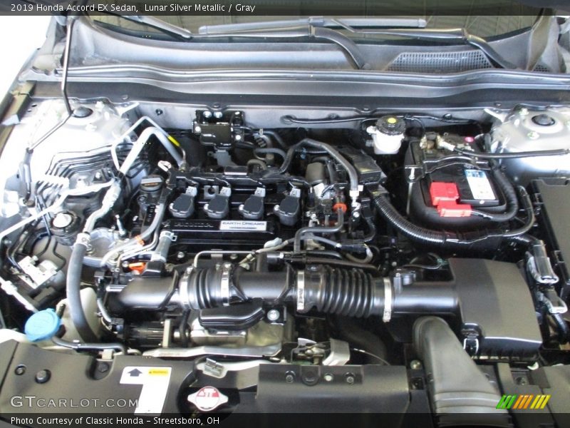 Lunar Silver Metallic / Gray 2019 Honda Accord EX Sedan