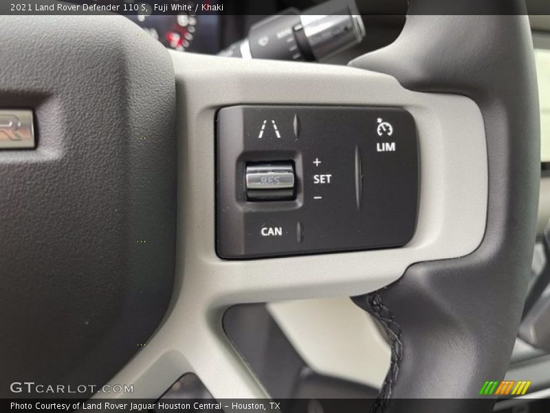 Fuji White / Khaki 2021 Land Rover Defender 110 S