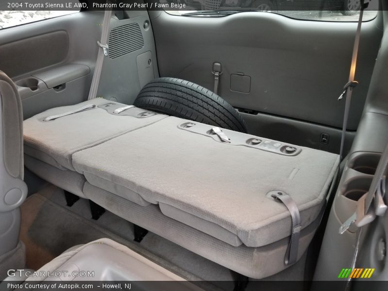Phantom Gray Pearl / Fawn Beige 2004 Toyota Sienna LE AWD