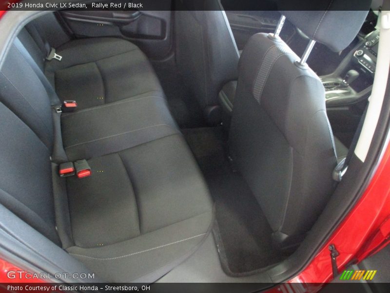 Rallye Red / Black 2019 Honda Civic LX Sedan