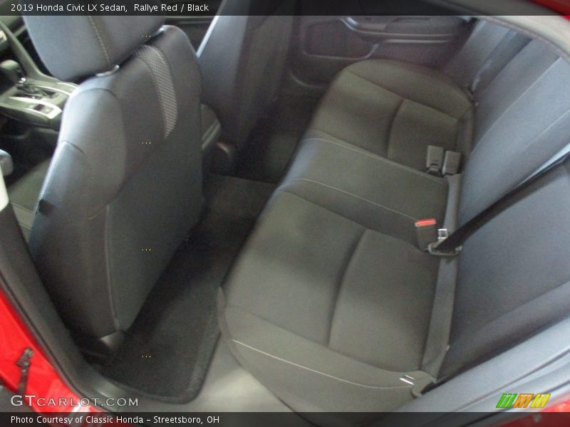 Rallye Red / Black 2019 Honda Civic LX Sedan