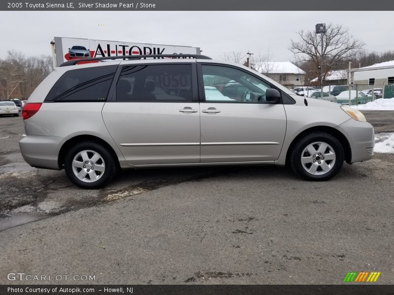 Silver Shadow Pearl / Stone 2005 Toyota Sienna LE