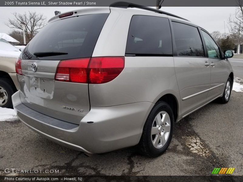 Silver Shadow Pearl / Stone 2005 Toyota Sienna LE