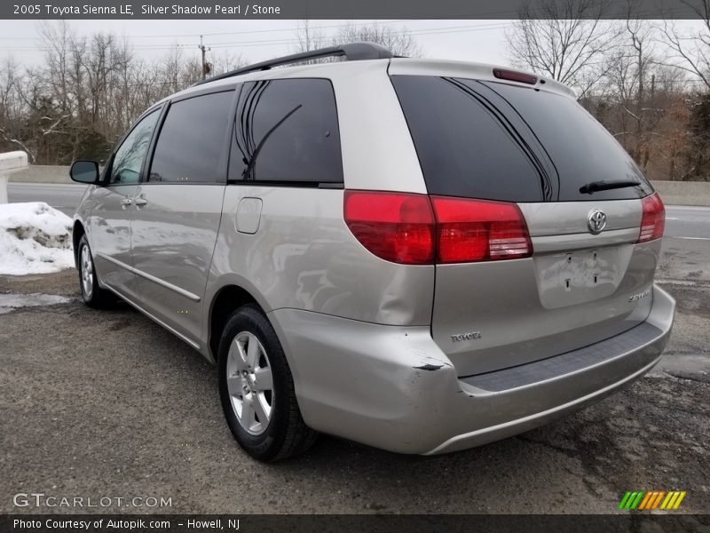 Silver Shadow Pearl / Stone 2005 Toyota Sienna LE