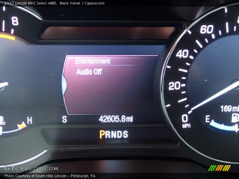 Black Velvet / Cappuccino 2017 Lincoln MKC Select AWD