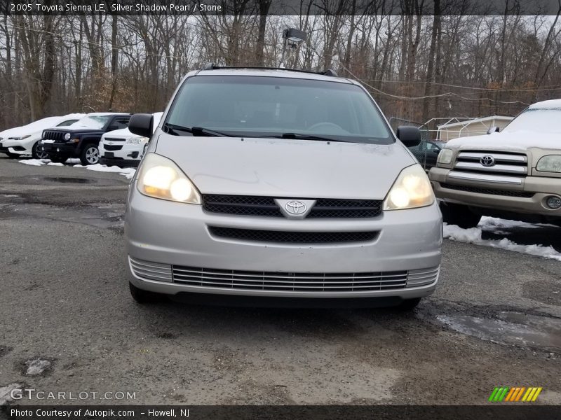 Silver Shadow Pearl / Stone 2005 Toyota Sienna LE