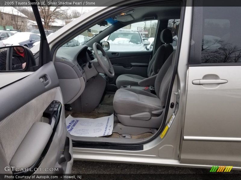 Silver Shadow Pearl / Stone 2005 Toyota Sienna LE