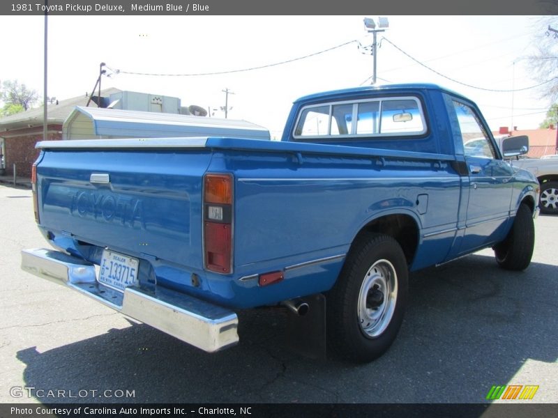Medium Blue / Blue 1981 Toyota Pickup Deluxe
