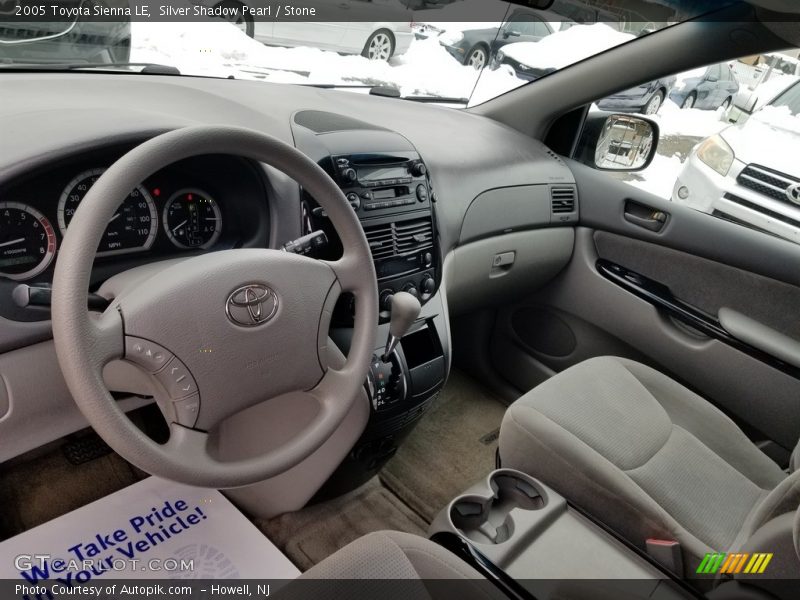 Silver Shadow Pearl / Stone 2005 Toyota Sienna LE