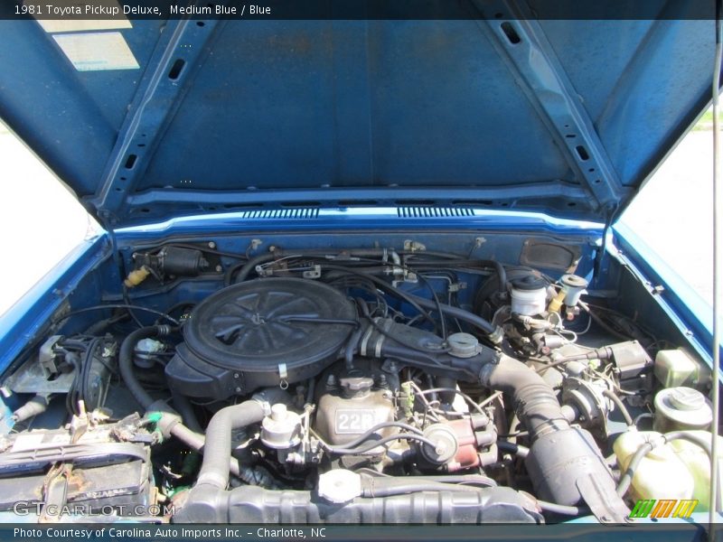  1981 Pickup Deluxe Engine - 2.4 Liter SOHC 8-Valve 22R 4 Cylinder