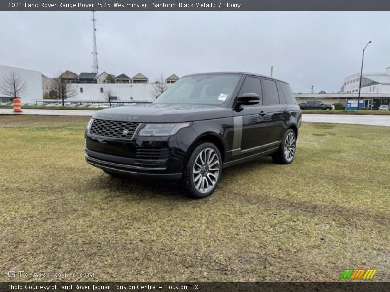 Santorini Black Metallic / Ebony 2021 Land Rover Range Rover P525 Westminster