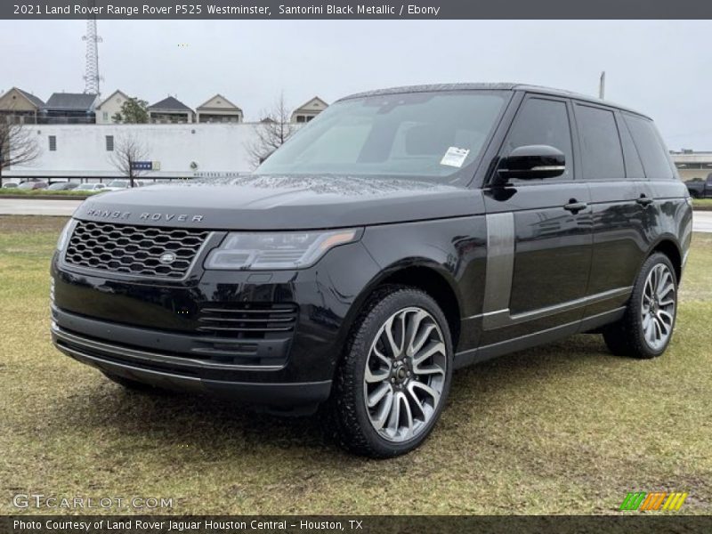 Santorini Black Metallic / Ebony 2021 Land Rover Range Rover P525 Westminster
