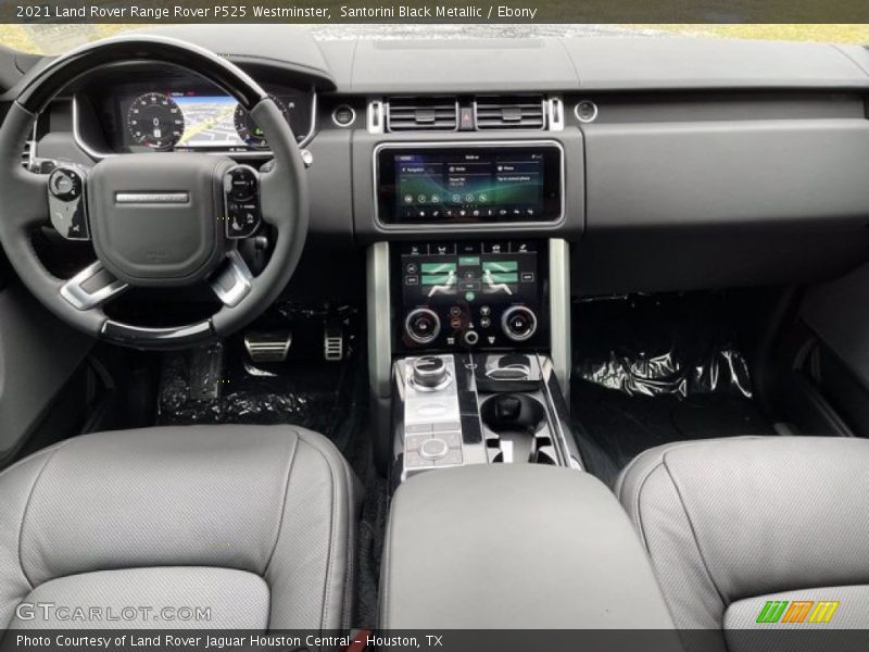 Santorini Black Metallic / Ebony 2021 Land Rover Range Rover P525 Westminster