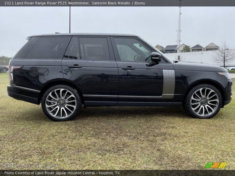 Santorini Black Metallic / Ebony 2021 Land Rover Range Rover P525 Westminster