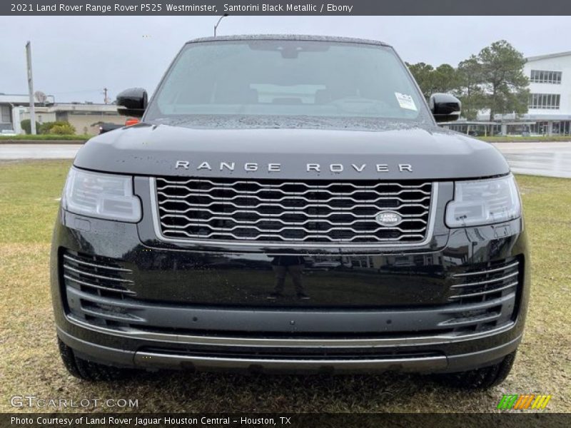 Santorini Black Metallic / Ebony 2021 Land Rover Range Rover P525 Westminster