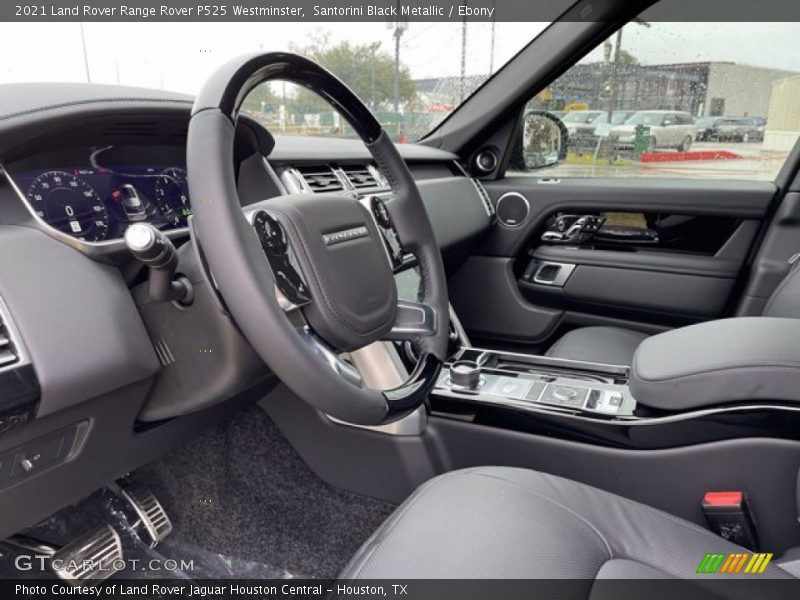 Santorini Black Metallic / Ebony 2021 Land Rover Range Rover P525 Westminster