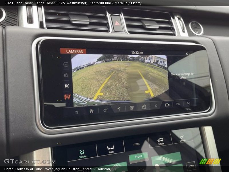 Santorini Black Metallic / Ebony 2021 Land Rover Range Rover P525 Westminster