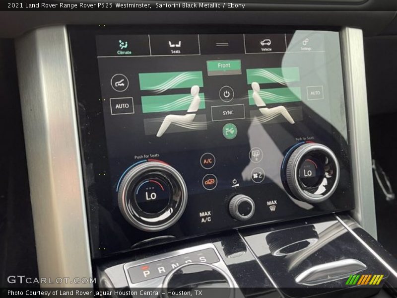 Santorini Black Metallic / Ebony 2021 Land Rover Range Rover P525 Westminster