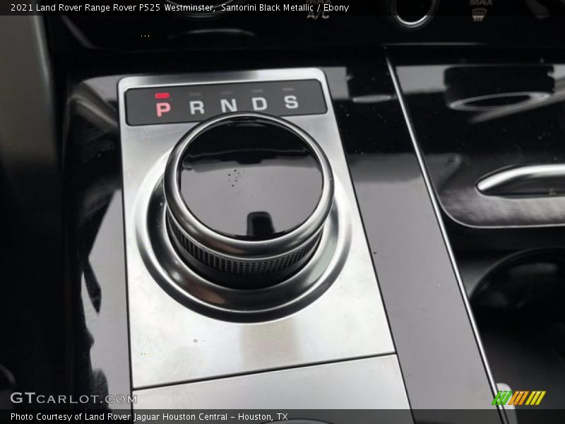 Santorini Black Metallic / Ebony 2021 Land Rover Range Rover P525 Westminster