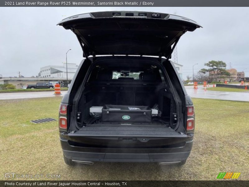 Santorini Black Metallic / Ebony 2021 Land Rover Range Rover P525 Westminster