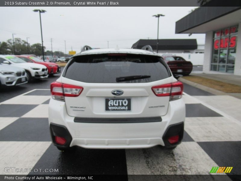 Crystal White Pearl / Black 2019 Subaru Crosstrek 2.0i Premium