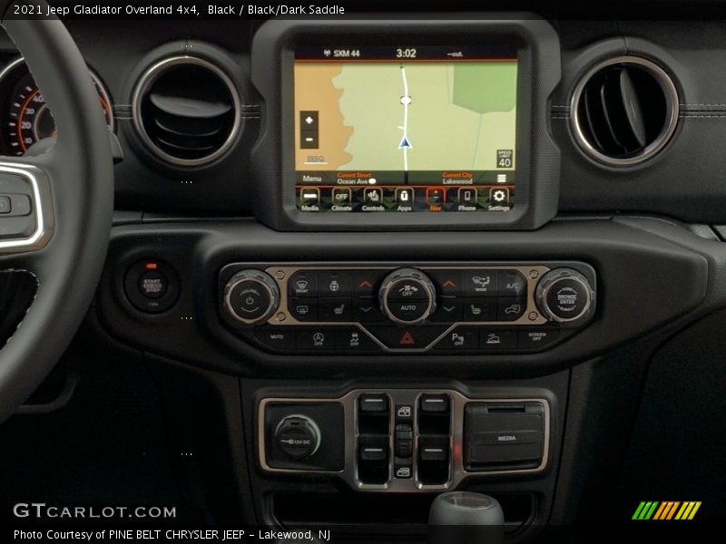 Black / Black/Dark Saddle 2021 Jeep Gladiator Overland 4x4