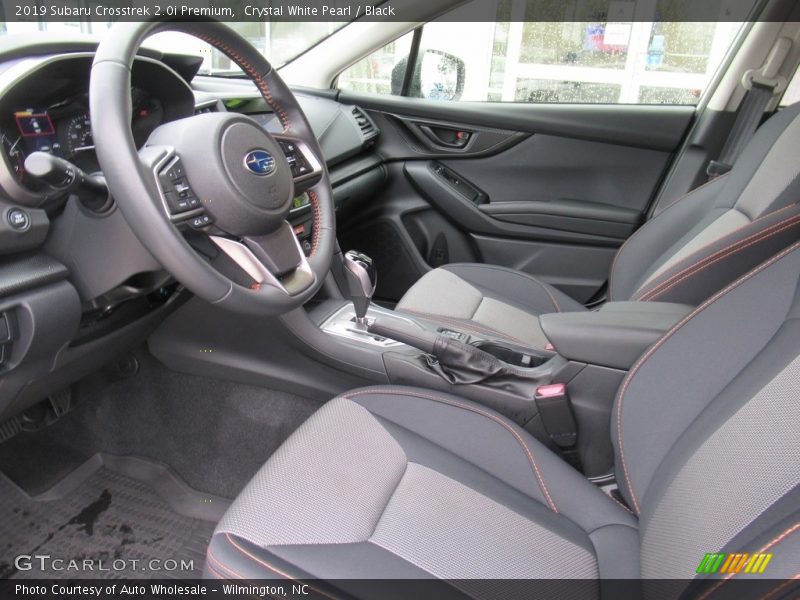 Crystal White Pearl / Black 2019 Subaru Crosstrek 2.0i Premium