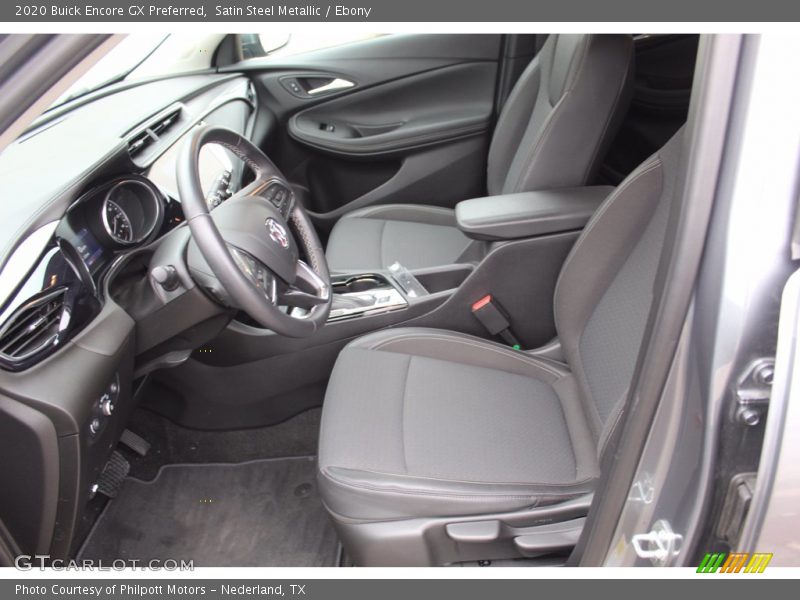 Satin Steel Metallic / Ebony 2020 Buick Encore GX Preferred