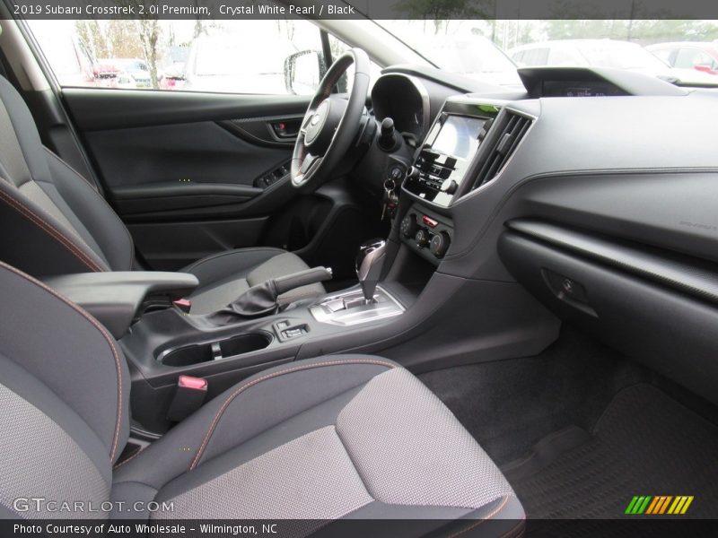 Crystal White Pearl / Black 2019 Subaru Crosstrek 2.0i Premium
